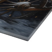 バイワーテリアスノウィースリークリスマスデコール カッティングボード (角)