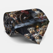 バイワーテリアスノウィースリークリスマスデコール ネクタイ (ロール)