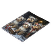 バイワーテリアスノウィースリークリスマスデコール ノートブック (左側)