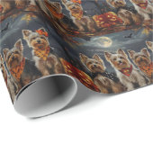 バイワーテリアハロウィン不気味 ラッピングペーパー (ロールコーナー)