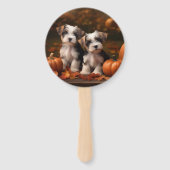 バイワーテリアパピーオータムデライトカボチャ ハンドファン (裏面)