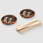 バイワーテリアパピーオータムデライトカボチャ ハンドファン (組立なし)