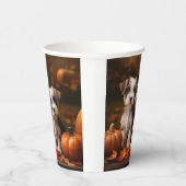 バイワーテリアパピーオータムデライトカボチャ 紙コップ (右)