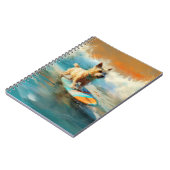 バイワーテリアビーチサーフィン絵画ズ ノートブック (左側)