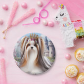 バイワーテリアプリンセスプラレ ペーパープレート (パーティー)