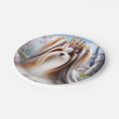 バイワーテリアプリンセスプラレ ペーパープレート (アングル)