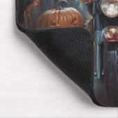 バイワーテリア乗用オートバイハロウィーン怖い マウスパッド (コーナー)