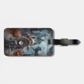 バイワーテリア乗用オートバイハロウィーン怖い ラゲッジタグ (裏面横)