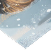 バイワーテリア犬ウィンターワンダーランドクリスマスジョイ テーブルクロス (アングル)