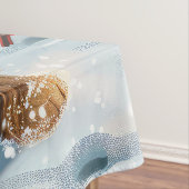 バイワーテリア犬ウィンターワンダーランドクリスマスジョイ テーブルクロス (インサイチュ)