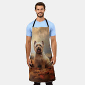 バイワーテリアin紅葉秋インスパイア エプロン (着用した状態)