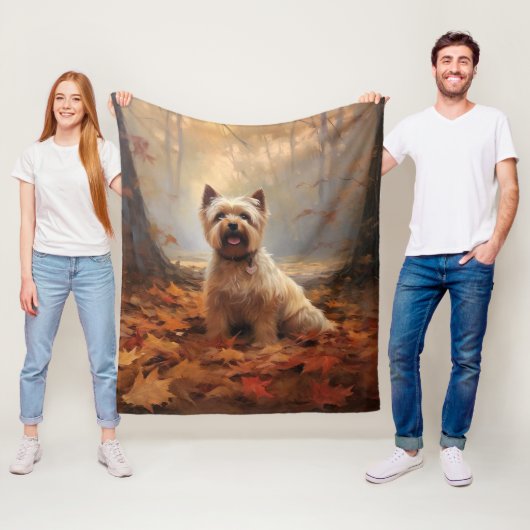 バイワーテリアin紅葉秋インスパイア フリースブランケット (インサイチュ)