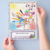 バインカスタムダーカバー | 編集可能デザイン チラシ (手)