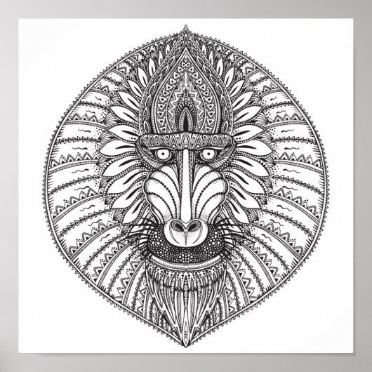 バインスパイアボーン顔2 ポスター (正面)