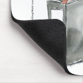 バインダーのアンRomneyおもしろいギフトTee & Card マウスパッド (コーナー)