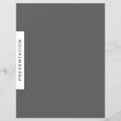 バインダー分圧器 |プレゼンテーション |グレー (裏面)