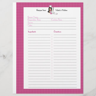 バインダ図解入りの、写真付きのー・ユーザーの完全レシピ・ページ