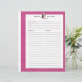 バインダ図解入りの、写真付きのー・ユーザーの完全レシピ・ページ (スタンド正面)