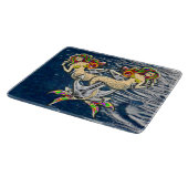 バインドされたメルメイド航海の-海愛好家のためのデザイン カッティングボード (角)