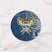 バインドされたメルメイド航海の-海愛好家のためのデザイン コンフェッティ (スモール正面)