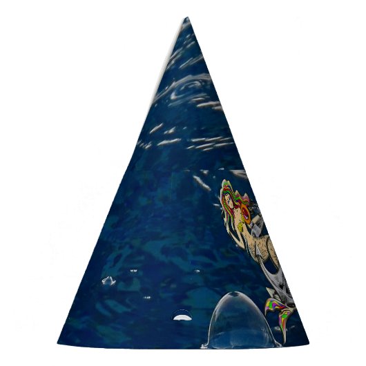 バインドされたメルメイド航海の-海愛好家のためのデザイン パーティーハット (左)