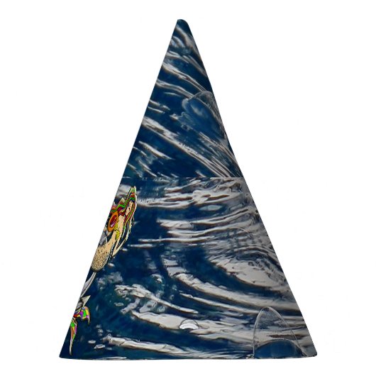 バインドされたメルメイド航海の-海愛好家のためのデザイン パーティーハット (右)