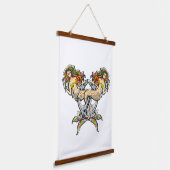 バインドされたメルメイド航海の-海愛好家のためのデザイン 吊り下げ型タペストリー (傾斜あり)