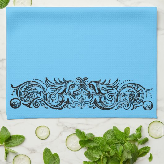 バインドされたモンスターキッチンタオル キッチンタオル (折り畳み)