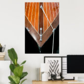 バインブリッジアイランドウッドボートフェスティバル ポスター (ホームオフィス)