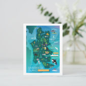 バインブリッジ島,ワシントン葉書 ポストカード (スタンド正面)