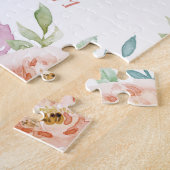 バイ感謝してい与えブル·バース·ウォーターカラー·フローラ ジグソーパズル (側面)