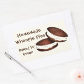 バイ焼いたパーソナライズされたウーピーパイベーキングPAオランダ 長方形シール (封筒)