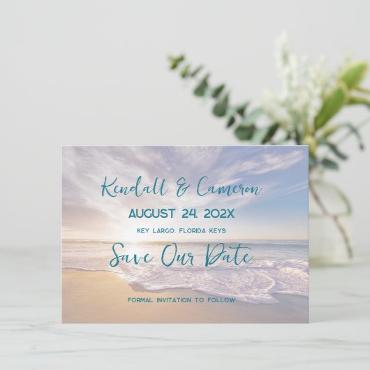 バイ結婚したシーサンライズビーチ セーブザデート (スタンド正面)