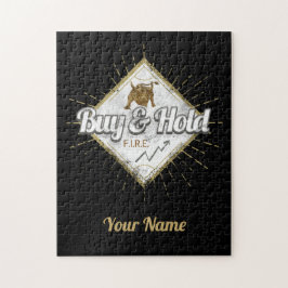 バイ・アンド・ホールド・トレーダー強気の下落買い投資家 ジグソーパズル