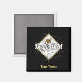 バイ・アンド・ホールド・トレーダー強気の投資家 マグネット (正面/裏面)