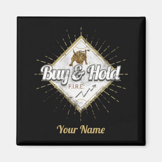 バイ・アンド・ホールド・トレーダー強気の投資家 マグネット (正面)