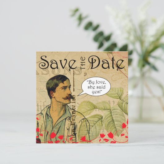 「バイ・ジョーブ、彼女はイエスと言った」Save the Dateのお知らせ (スタンド正面)