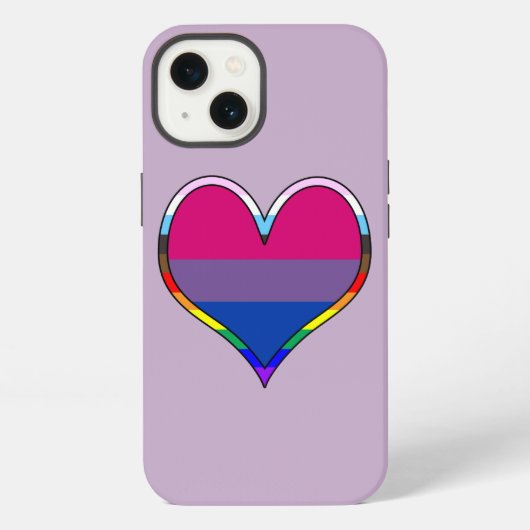 バイ プライド ハート Case-Mate iPhoneケース iPhone 13ケース (裏面)