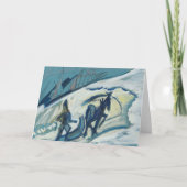 バウアミットPferdeschlitten | Ernst Ludwig Kirchner カード (正面)