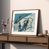 バウアミットPferdeschlitten | Ernst Ludwig Kirchner ポスター