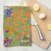 バウアーンガルテン – グスタフクリムト キッチンタオル (四つ折り)