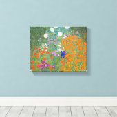 バウアーンガルテン – グスタフクリムト キャンバスプリント (インサイチュ (ウッドフロア))