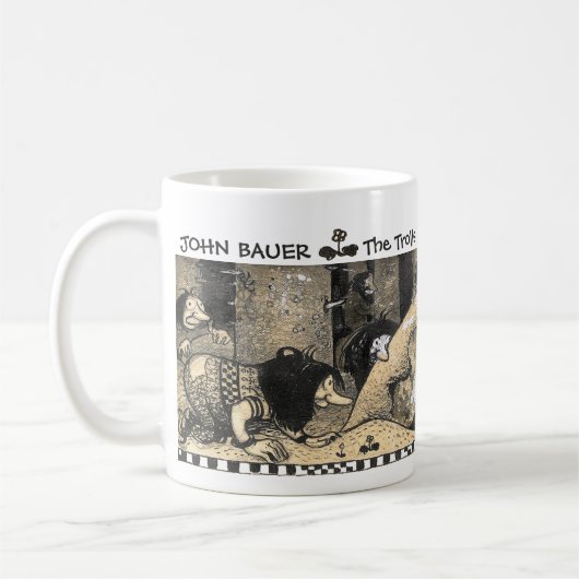 バウアー・ドンバージェット・トロールズの来場者の予定CC0585 コーヒーマグカップ (左)