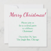 バウエレガントーアンドスター 招待状 (裏面)