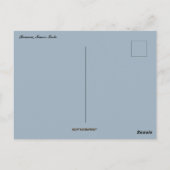 バウカウティモール・レステのバス ポストカード (裏面)