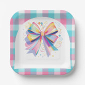 バウカラフルビシャワー ペーパープレート (正面)