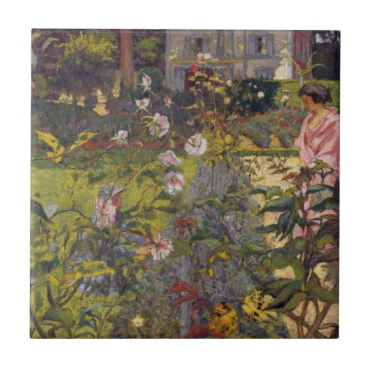 バウクレソンの庭 タイル (正面)