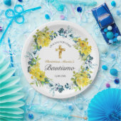 バウティスドゥニニャボニタクルスフローラアマリロクラス ペーパープレート (パーティー)