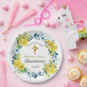 バウティスドゥニニャボニタクルスフローラアマリロクラス ペーパープレート (パーティー)