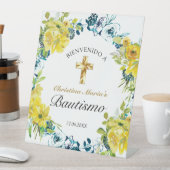 バウティスドゥニニャボニタクルスフローラアマリロ 台座サイン (インサイチュ)